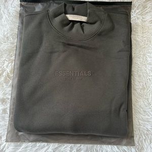 Essentials Fear of God relaxed crew neck - Off Black
